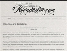 Tablet Screenshot of novadestin.com
